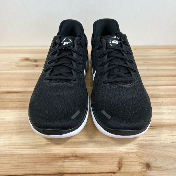 NEW Nike Free Run 2018 Mens road Running training shoes Black white - Picture 4 of 10